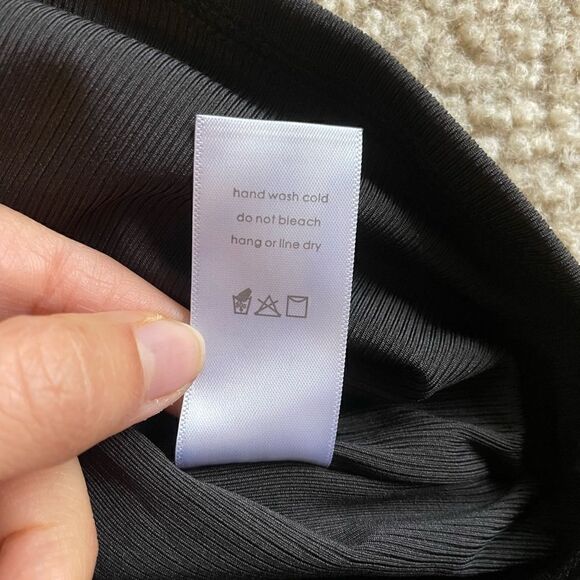 Naked Wardrobe Halter Minidress In Black Size L - Picture 2 of 10